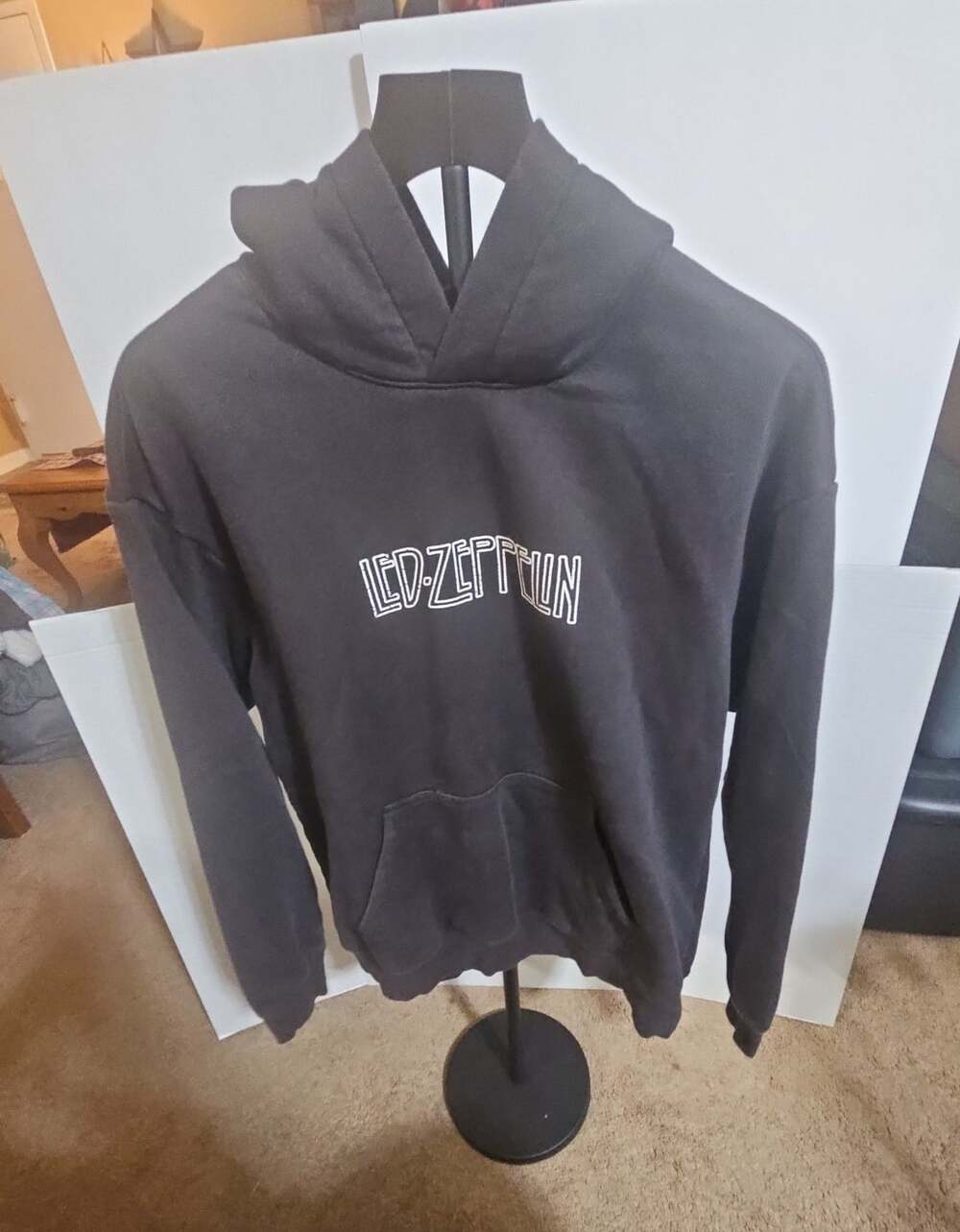 Led Zeppelin Band Hoodie Black